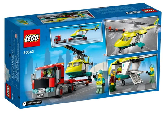 Lego 60343 Rescue Helicopter Transport