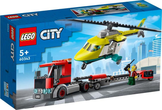 Lego 60343 Rescue Helicopter Transport